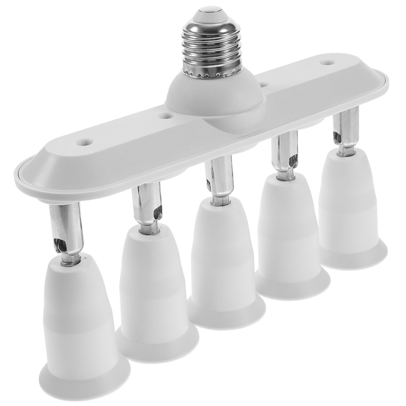JOEBO Divisor de Casquillo for Bombillas LED Adaptador de Bombilla Divisor de Casquillo de luz Extensor de Casquillo de luz Lámpara E26 Adaptador de Rama de Casquillo de luz Vientiane e27 pbt 5