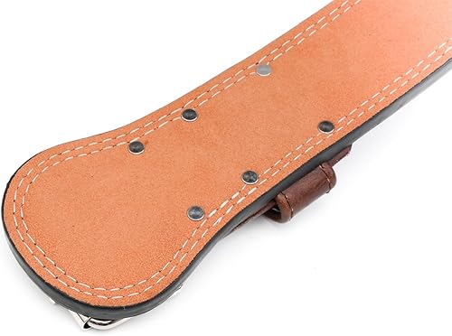 Miniatura 7 de Cinturón de levantamiento de pesas Fitness para gimnasio, cinturón acolchado de cuero de vaca para levantamiento de pesas, cinturón de levantamiento