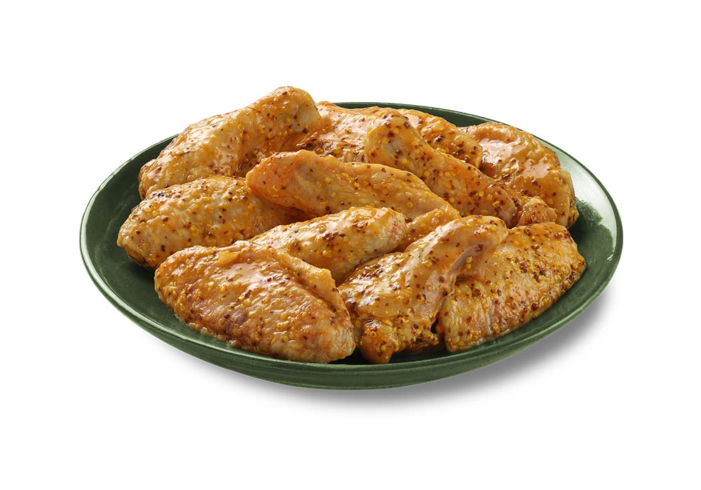 FreshToHome Honey Mustard Chicken Wings | 400g Pack | Ready-to-Cook | Antibiotic-residue-free | No Added Preservatives-image-9