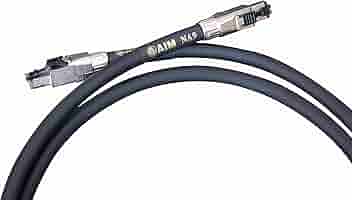 AIM NA5-005/1m 紫色 LANケーブル ヨドバシ.com - エイム電子 AIM NA5-005 [オーディオLANケーブル
