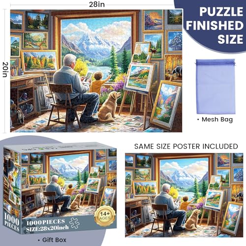 Puzzle Paisaje para Adultos 1000 Piezas 14+ Anos miniatura 2