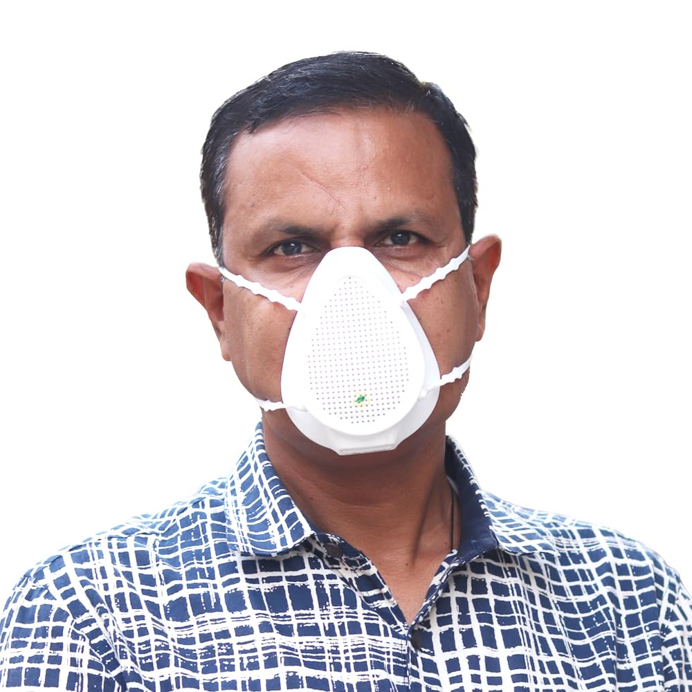 Prana Air 2nd Gen N95 Anti-Pollution Mask (Motorized) | Multi-Layers HEPA Filter - PM2.5, Dust, Smoke (B08F2LHKTV) Amazon Price History, Amazon Price Tracker