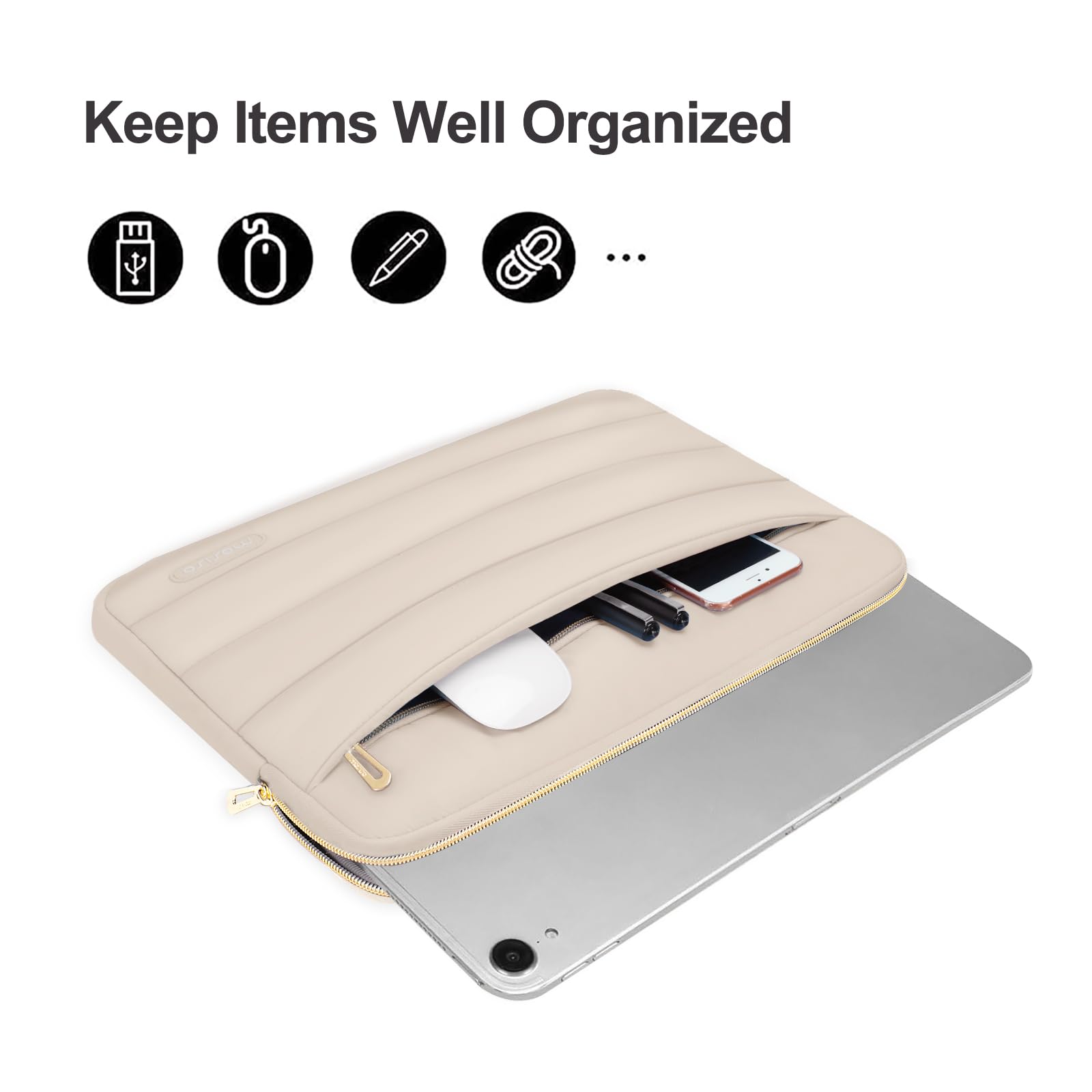 Custodia Universale Per Tablet 9-11 Pollici – Impermeabile E Imbottita Con Maniglia, Per IPad E Galaxy Tab - 3