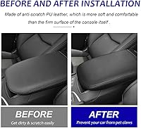 Vista 2 de DEYTOP Funda para Consola para Cadillac XT5 2017-2026 Funda para Apoyabrazos para Cadillac XT5 2025 2026 Accesorios Protector de Apoyabrazos