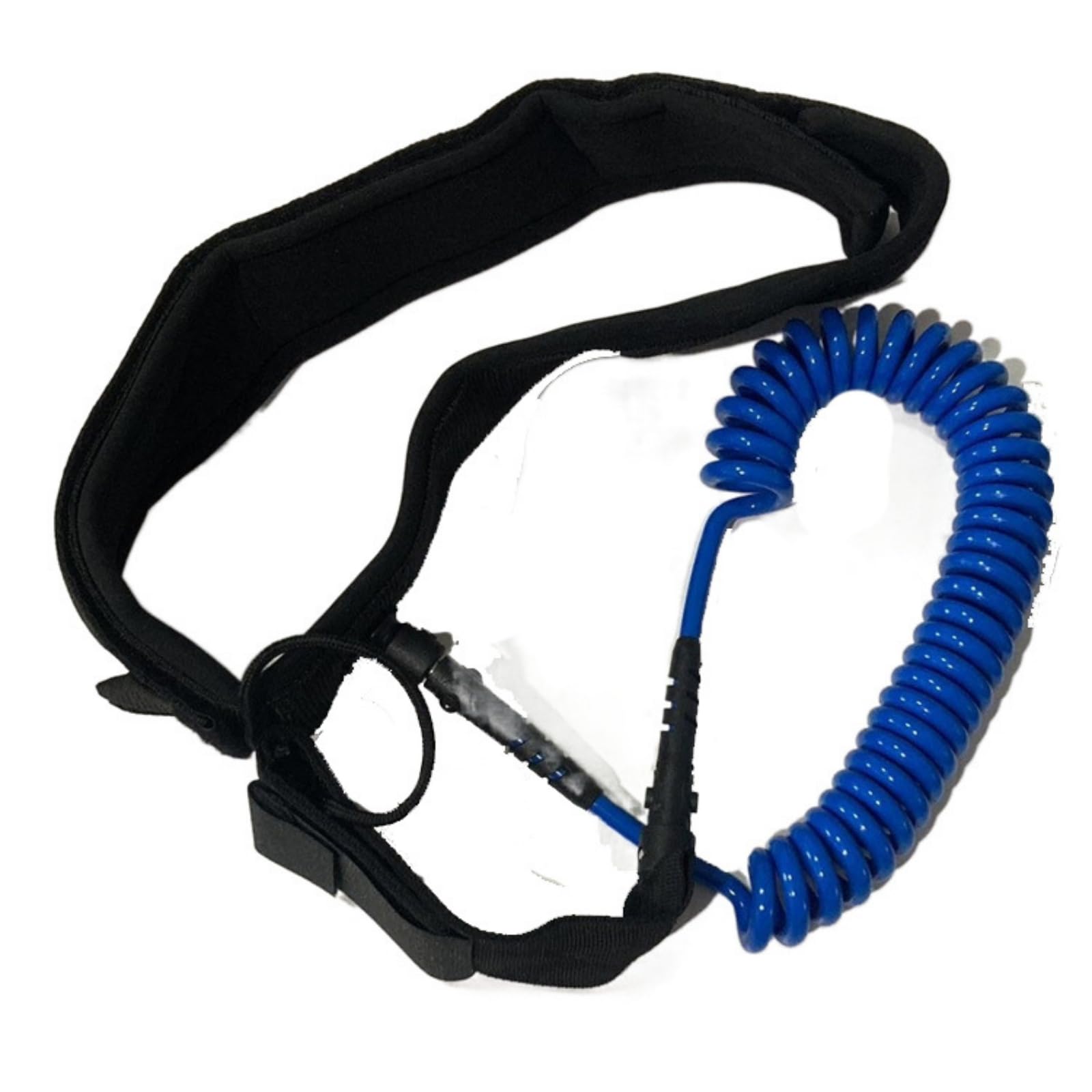 Cintura di Leash Corda a Spirale Cinturino in Vita Accessorio PVC Allaccio Confortevole E Stabile Adatta a Paddle Surf Foiling su Acque Libere, color to 4, 10 Piedi