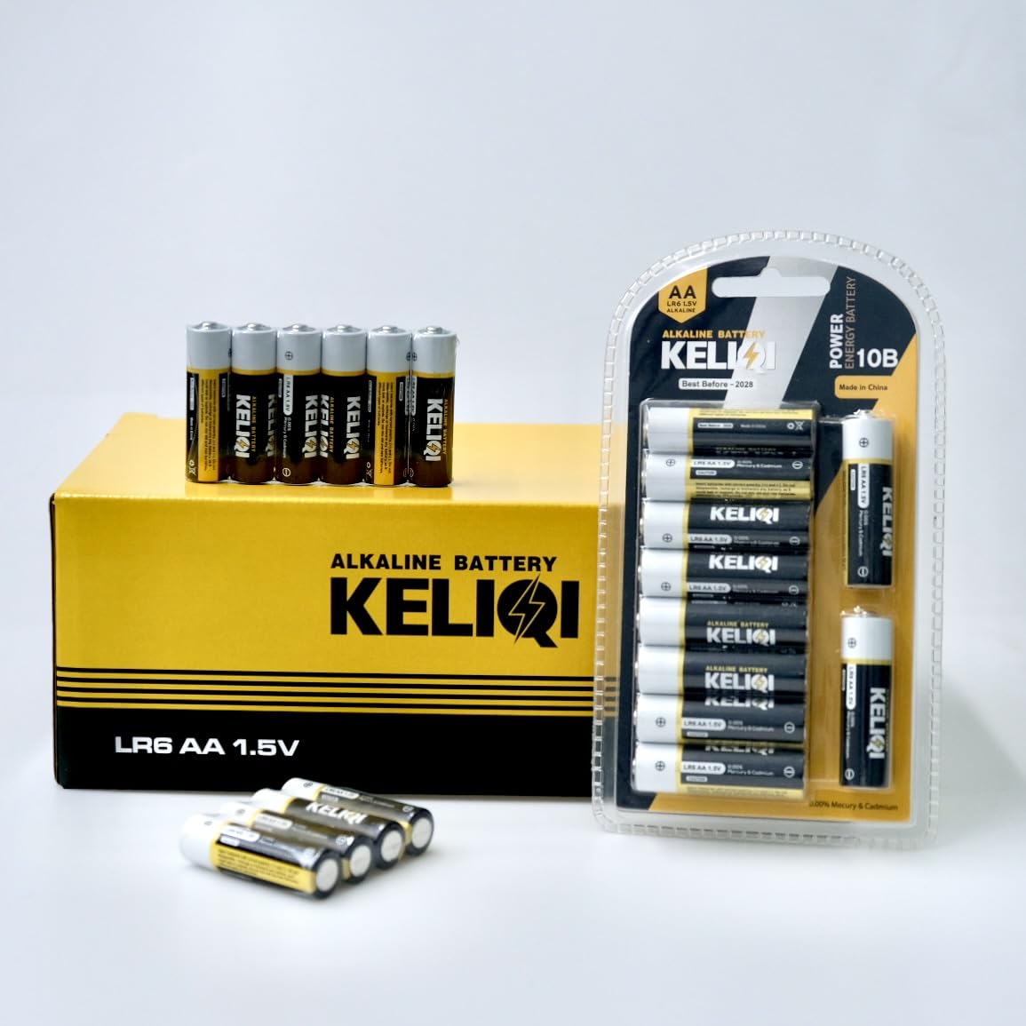 Amazon | KELIQI LR6 AA 1.5 (20) | KELIQI | 乾電池