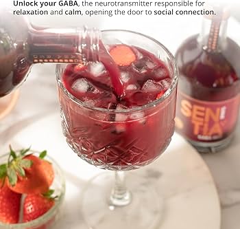Amazon.com : Sentia Gaba Red, Botanical Non Alcoholic Spirit