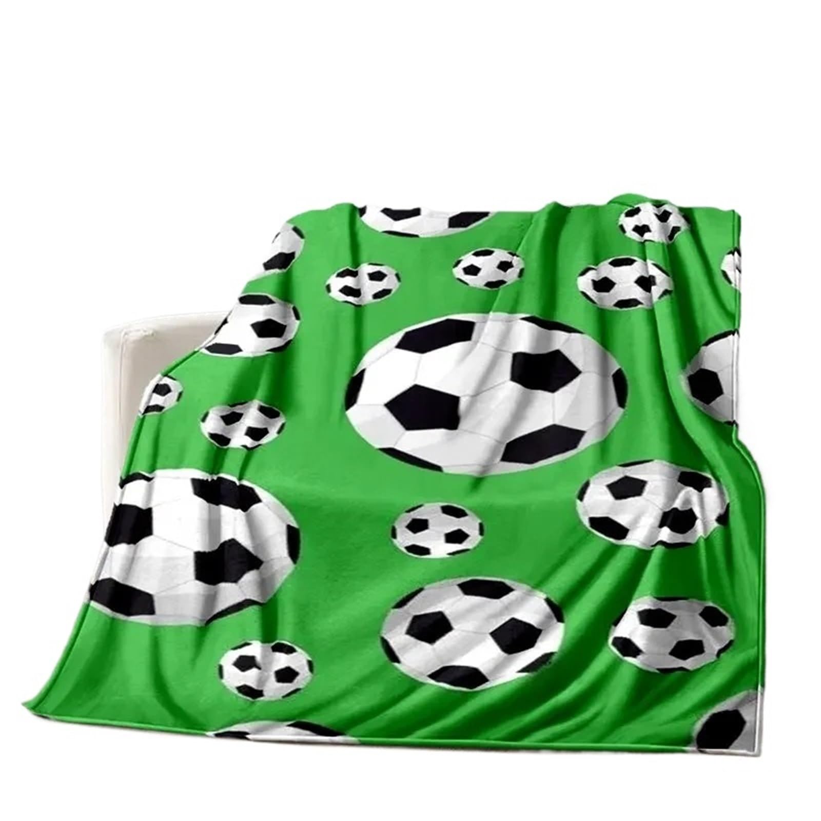 WSQHAO Football Soft Plush Blanket Throw For Living Room Bedroom Bed Sofa Picnic for Bed Couch(Color1)