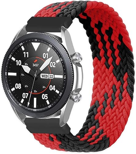 Correa elástica trenzada Solo Loop compatible con Samsung Galaxy Watch 3 de 1.772 inGalaxy Watch de 1.811 in, correa elástica de 0.866 in, correa