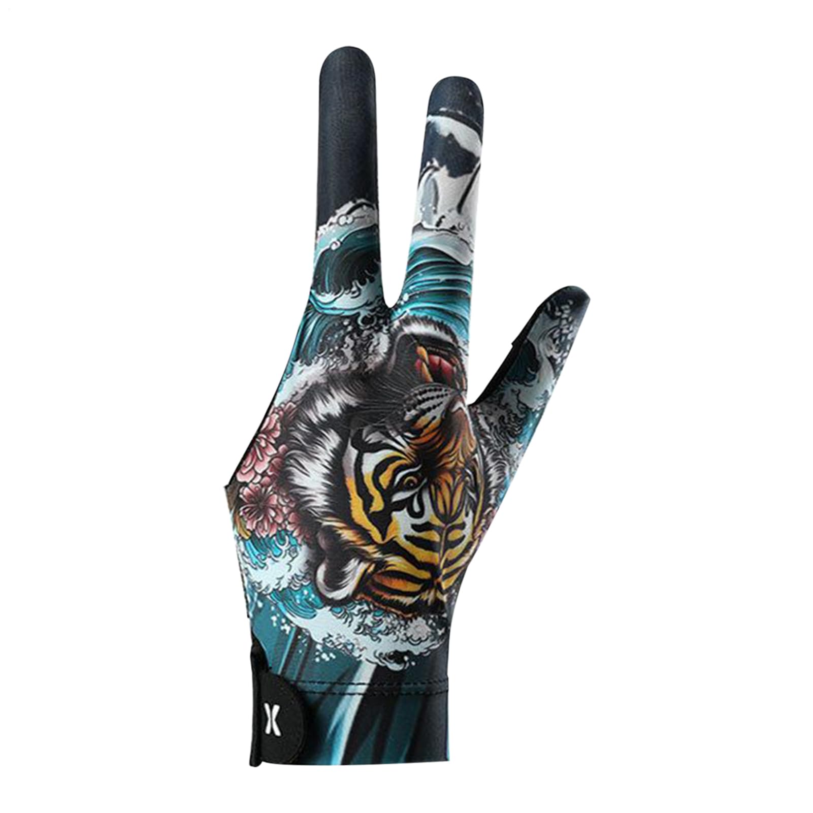 Guantes De Bîllar - Guantes De Bîllar Con Dedos Completos De 23 Cm | Seda De Hielo Elástica Suave Profesional Para Mano Izquierda | Fino Transpirable Antideslizante | Práctica De Billaringlés — view 10
