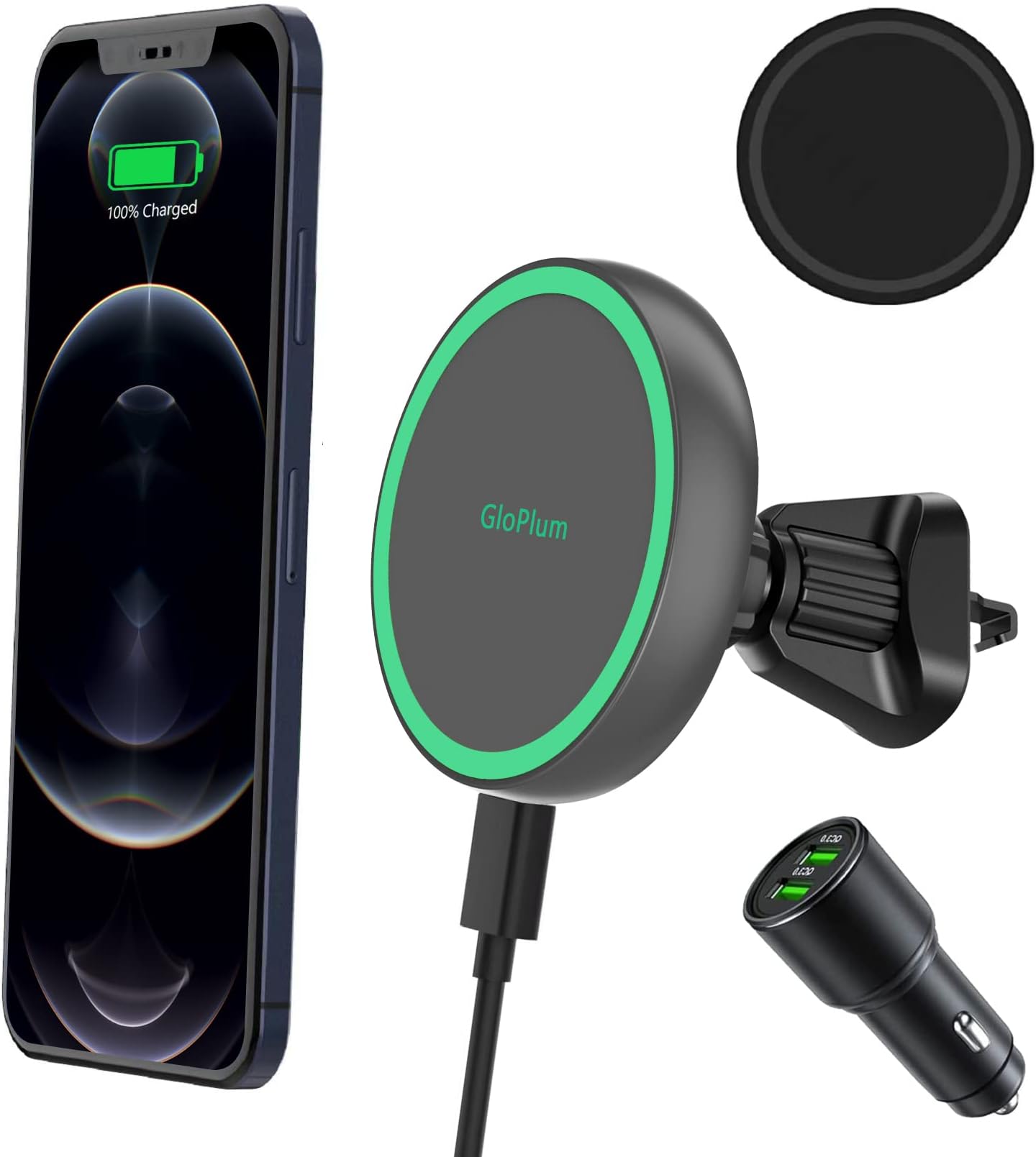 Porta Rotolo Carta Cucina In Acciaio Inox - Design Moderno, Base Antiscivolo, Colore Rosso