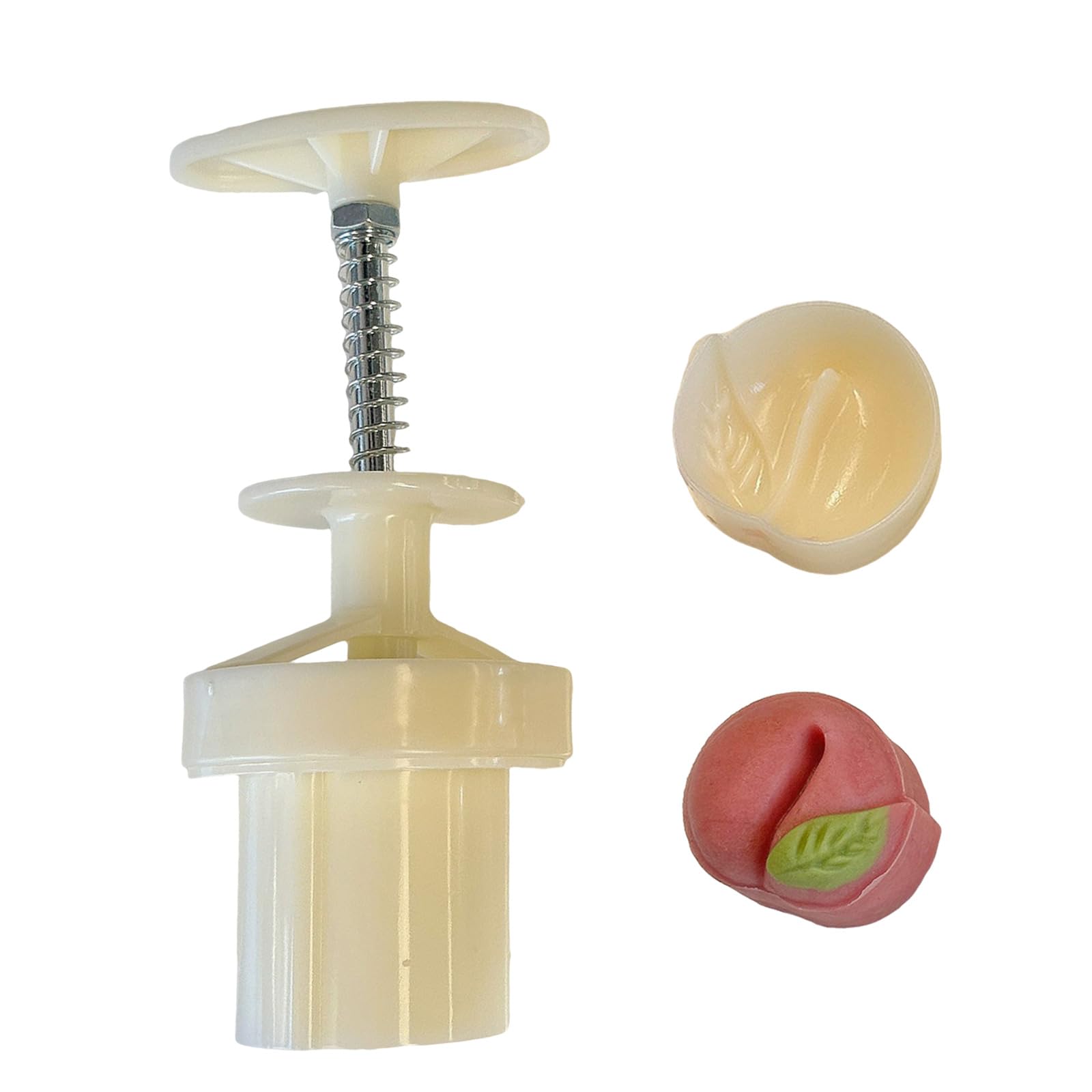 Buxuaaaa Multicolor Dessert Jelly Dessert Maker Fun Family Peach Jelly Molds Delicate Peach Stamp Pastries Hand Press Lovely