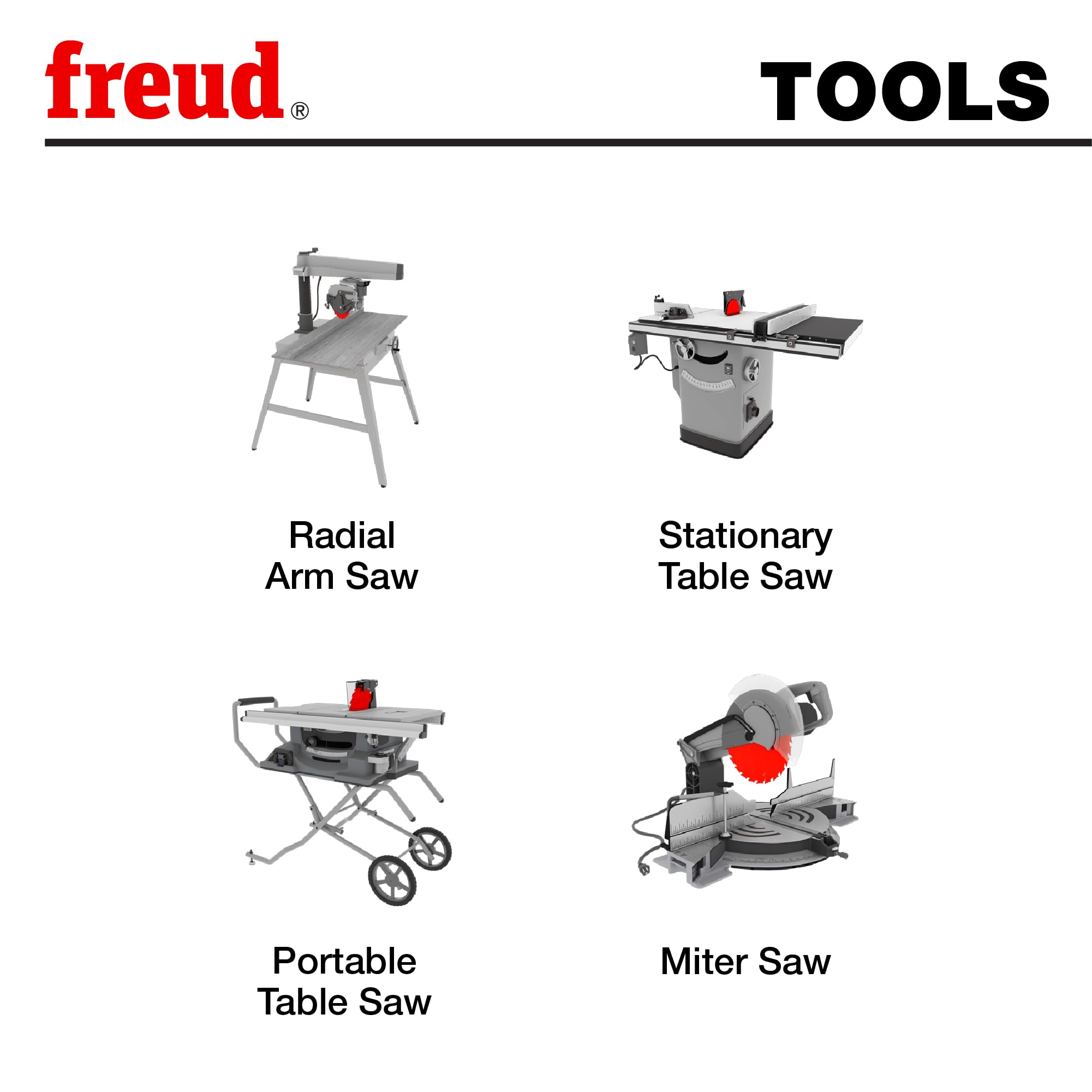 Freud LU84R008: 8" x 40T Combination Blade
