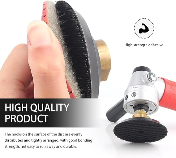 4 Inch Rubber Backer Pad, Hook and Loop Rubber Backing Pad with 5/8-11 Arbor for Angle Grinder, Flexible Rubber Pad Backing Plate for Countertop Wet Dry Polishing Sanding