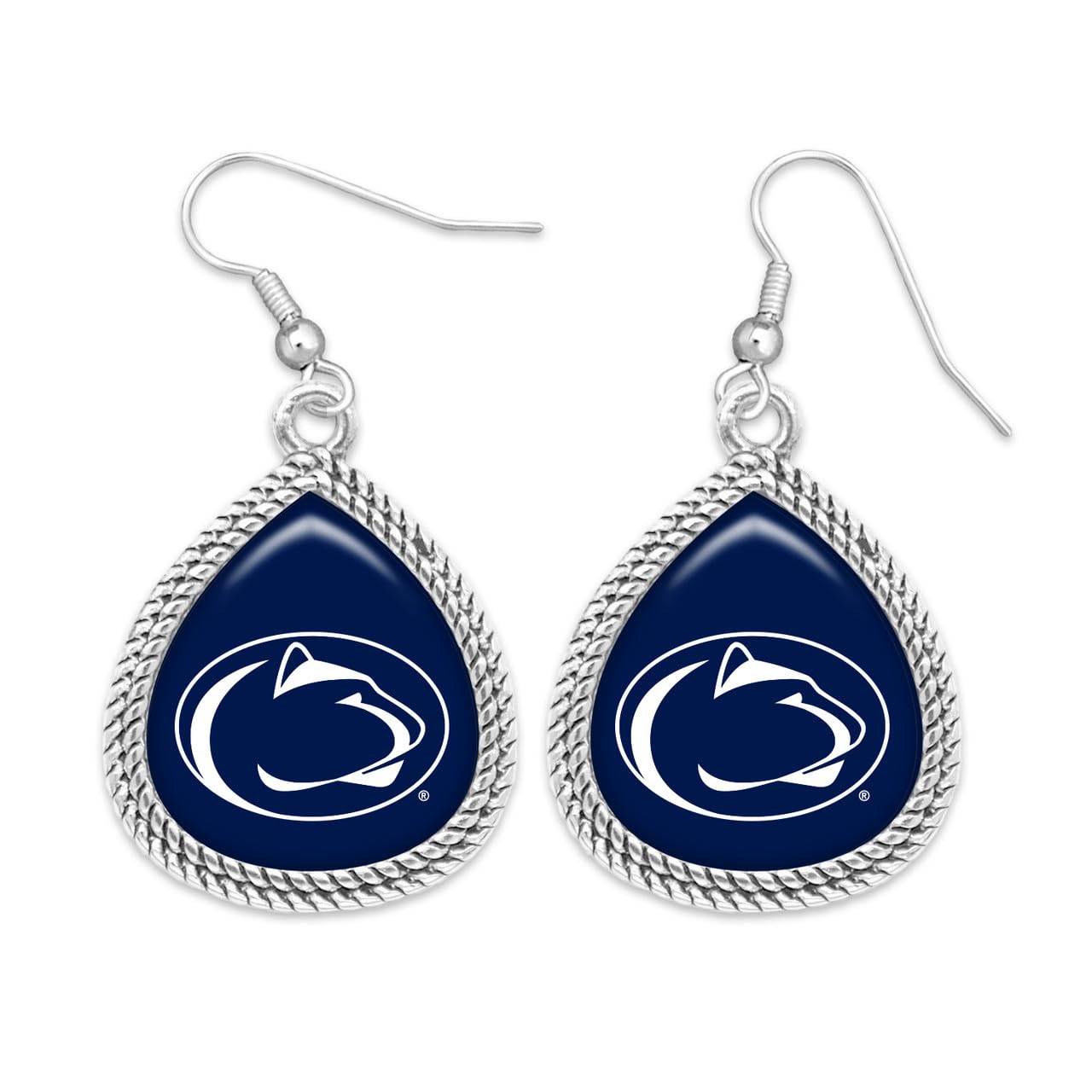 Penn State Willow Silver Earrings Licensed Gift