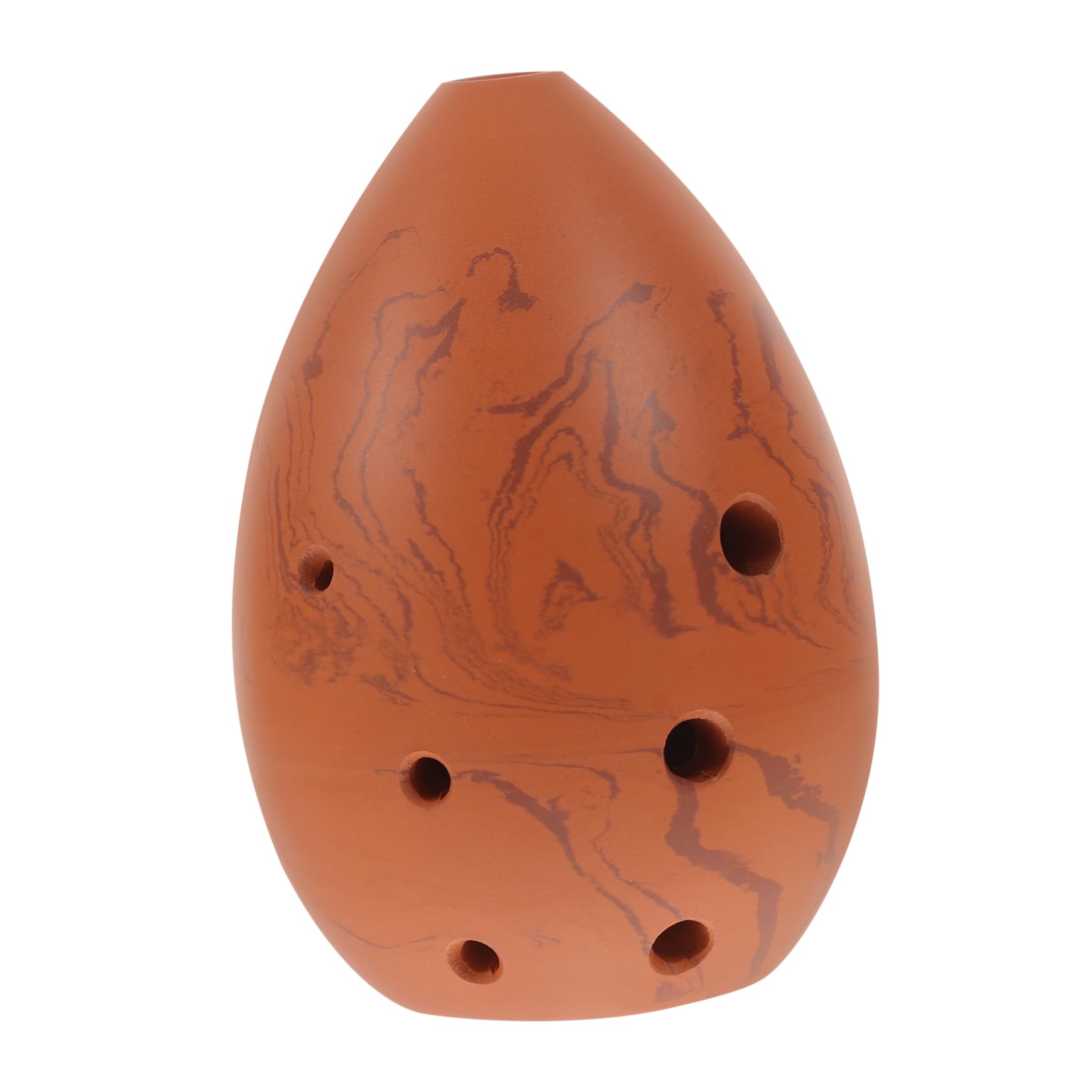 Toddmomy Educational Portable 8 Hole Pottery Ocarina Boys and Girls' Music Instrument for Fun Relaxation