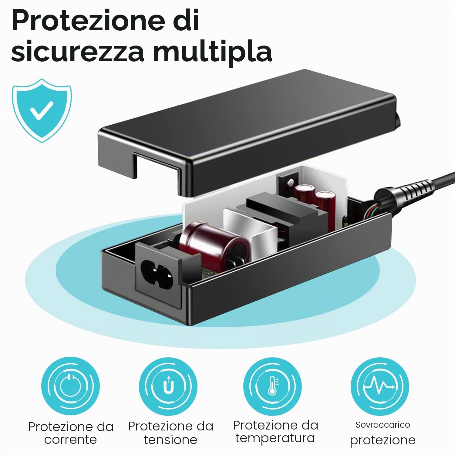 KFD 24V Caricatore Alimentatore per Casio pianoforte AD-E24250LW PSAA60W-240 AD-A24250LW Privia CT-X5000 PX-870 PX-830 PX-850 PX-860 PX-780 MZ-X500 MZ-X30 GP-700 AP-420 AP-450 AP460 Caricabatterie