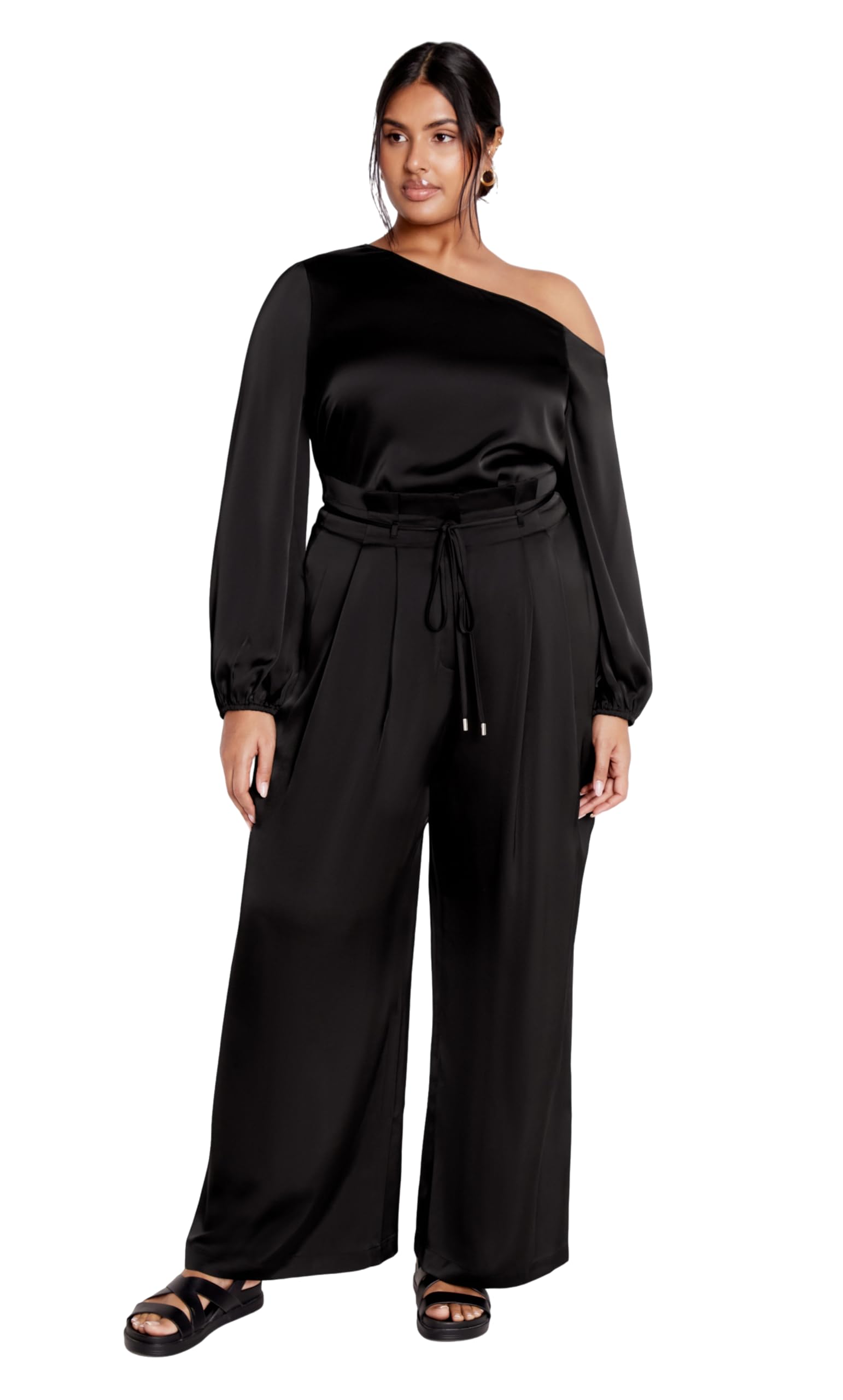 City Chic Womens Plus Size Pant - Azalea