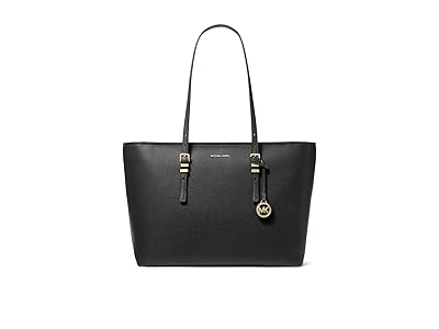 MICHAEL Michael Kors Quinn Large Tote Tote Handbags Black, Polyester