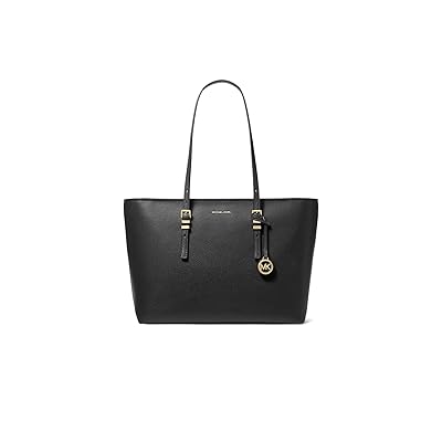 MICHAEL Michael Kors Quinn Large Tote Tote Handbags Black, Polyester