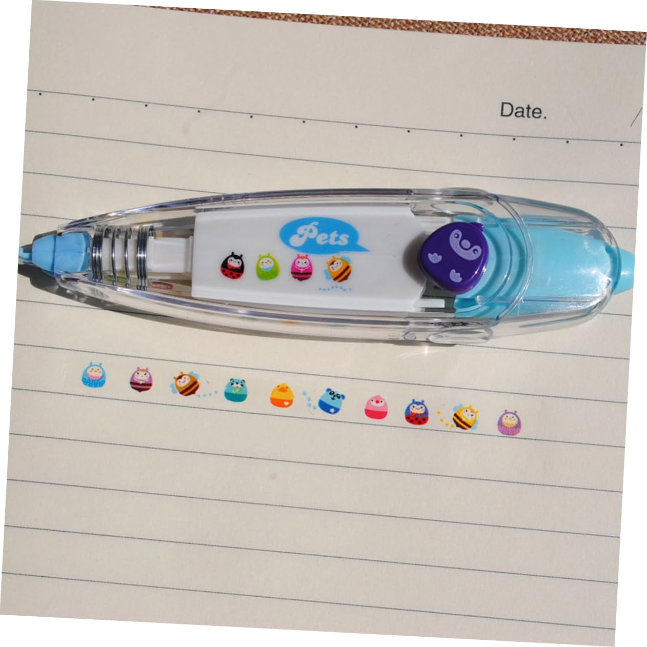 Lurrose 3 Set Di Nastri Decorativi Stili Unici Per Lettere Scuola Ufficio Scrapbooking 5 Pezzi * 3