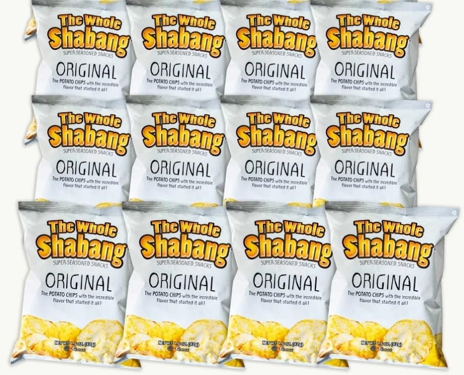 The Whole Shabang Original Potato Chips, 12 Pack