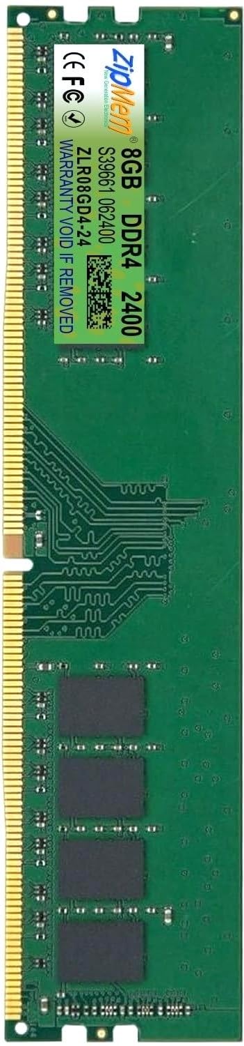Amazon.in: Buy Zipmem® 8GB DDR4 2400MHz Desktop RAM | CL-17 | U
