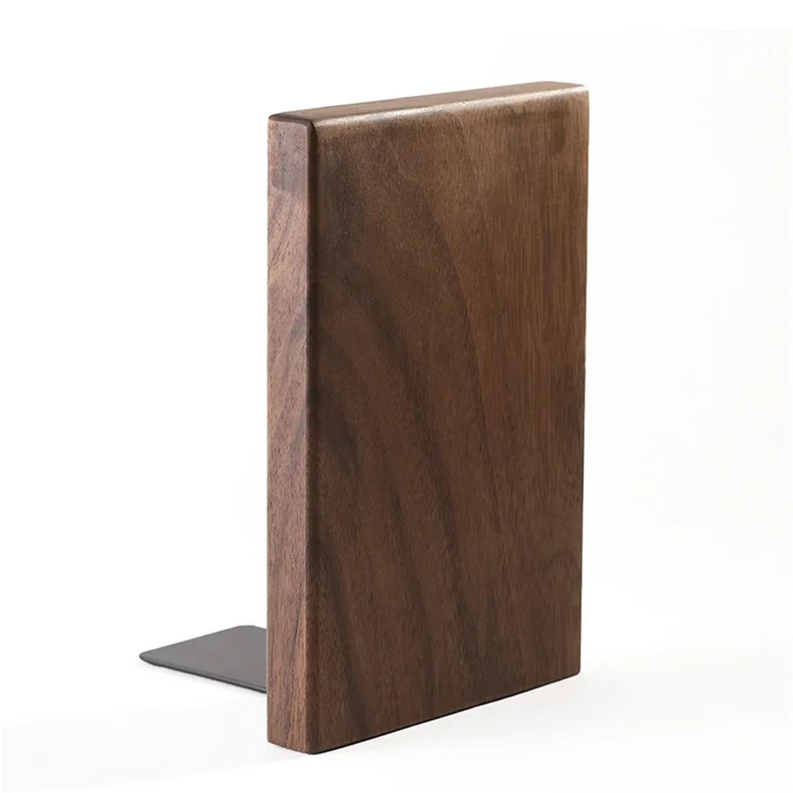 4Pcs Wooden Desktop Bookends for Book