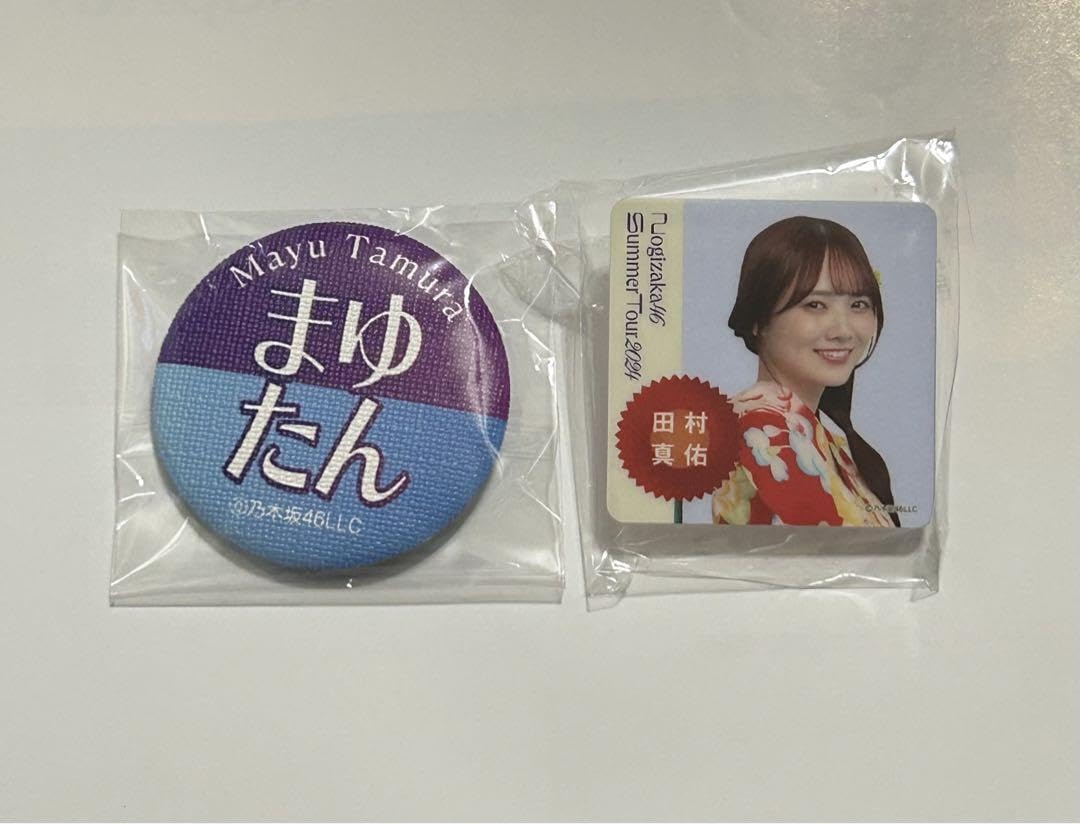 乃木坂46 真夏の全国ツアー　ウォールアート缶バッジ　2024 ランダムグッズ Amazon.co.jp: 真夏の全国ツアー2024 個別ランダムグッズ