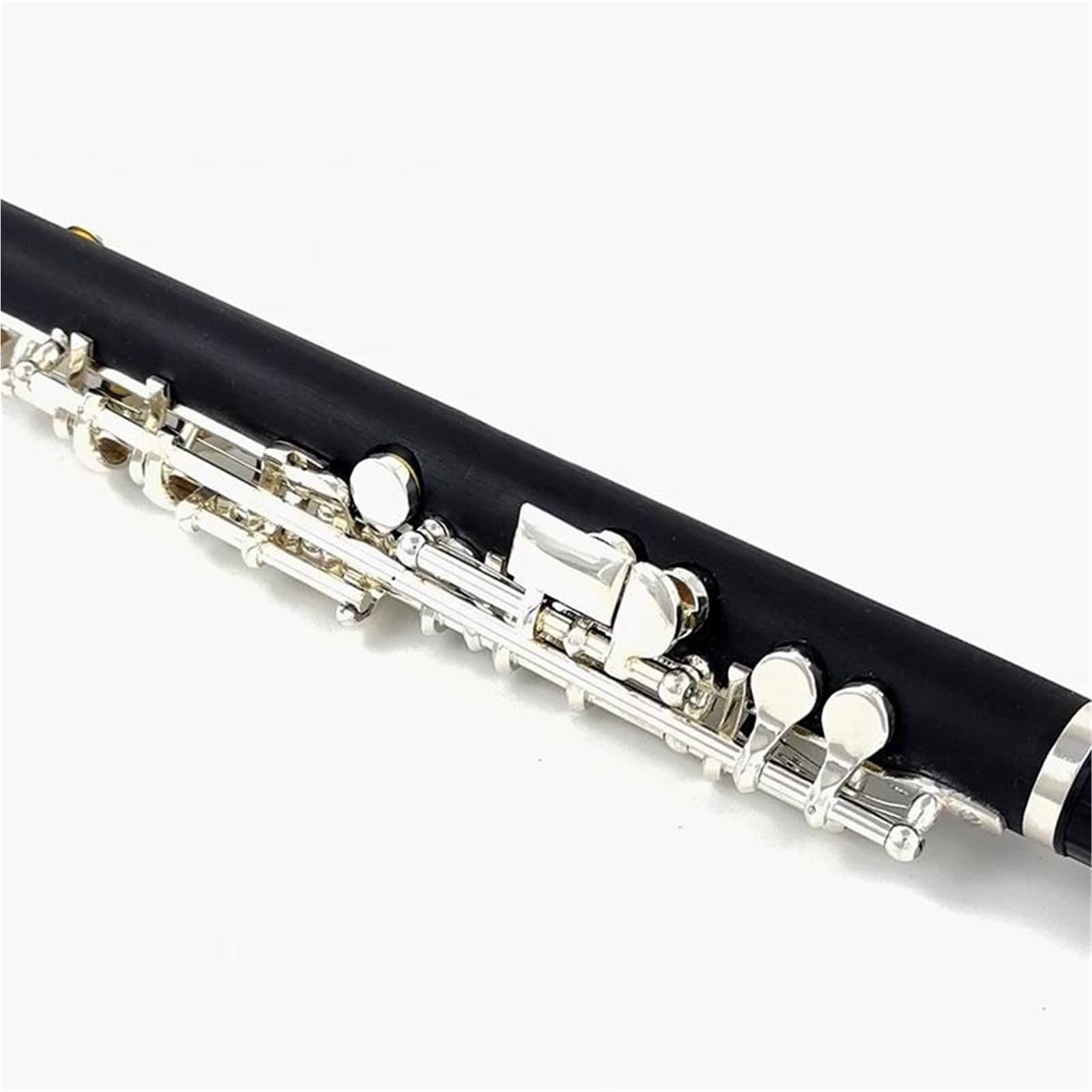 Flauto Flauto traverso in ottone placcato argento con chiave C