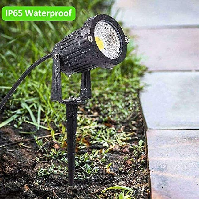 Romwish Landscape Spotlights 3000K Warm White 5W Flag Spotlight