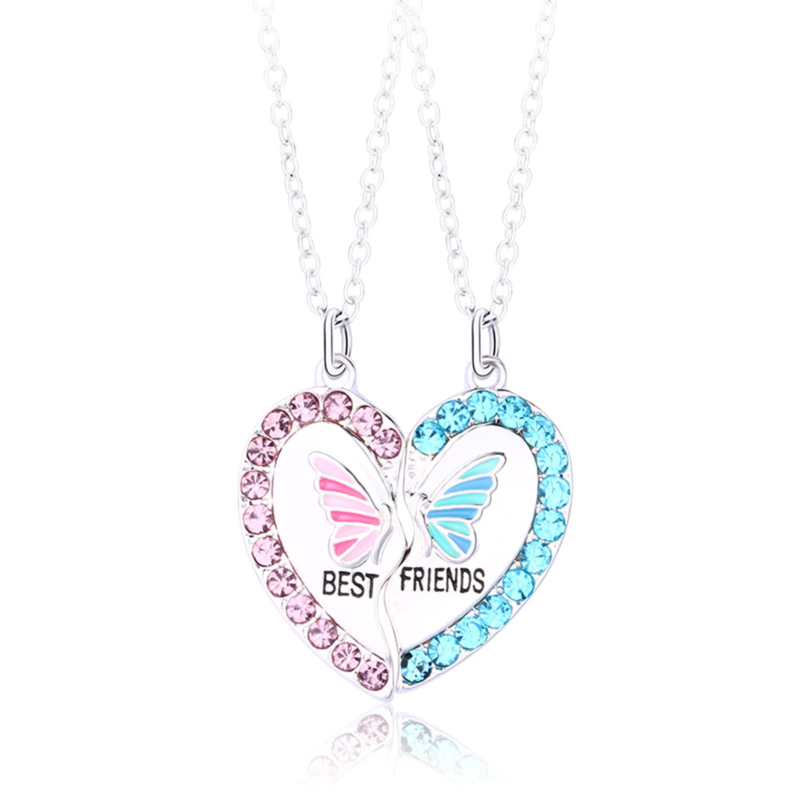 YANCHUN Best Friend Birthday Gifts for Women Friendship Necklaces Best Friend Necklace Gifts BFF Necklace for 2/3/4/5 Matching Long Distance Necklaces Gift, adjustable, Other, No Gemstone (B0BKWFDP5Q) Amazon Price History, Amazon Price Tracker