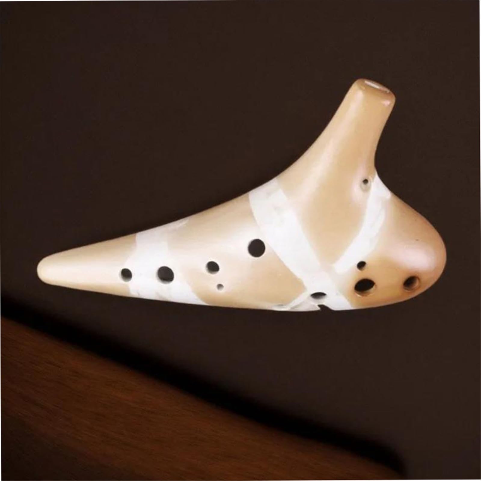 Ocarina Standard Ocarina in Do alto a 12 fori adatta ai principianti | Ampia gamma, tono pieno e chiaro, compatto e portatile