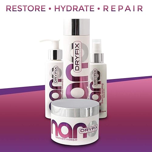 Miniatura 6 de Champú Nano Dryfix, Champú Reparador Hidratante Para Todo Tipo de Cabello, (1) Botella de 10 FlOz/ 10.1 fl oz