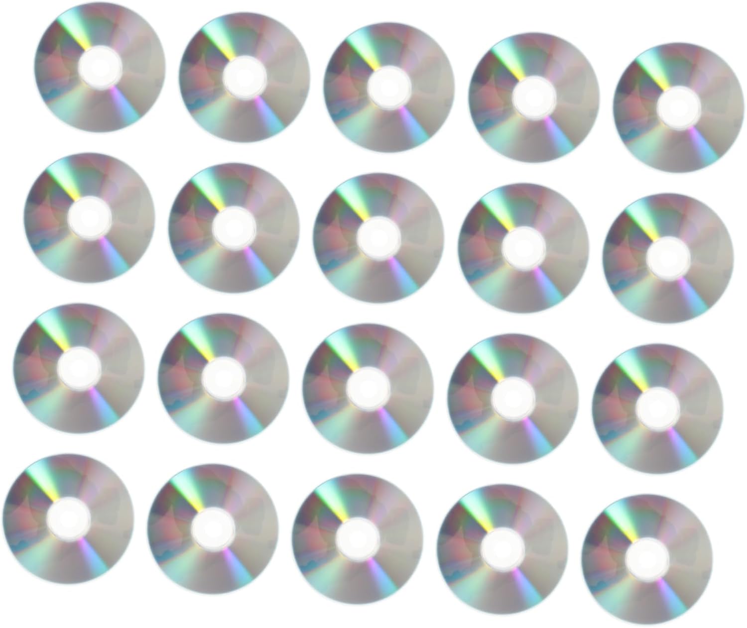 Angoily 50Pcs Handmade Decorative CD Discs for DIY Home Decor Blank Craft Supplies for Party and Aesthetic Wall Art