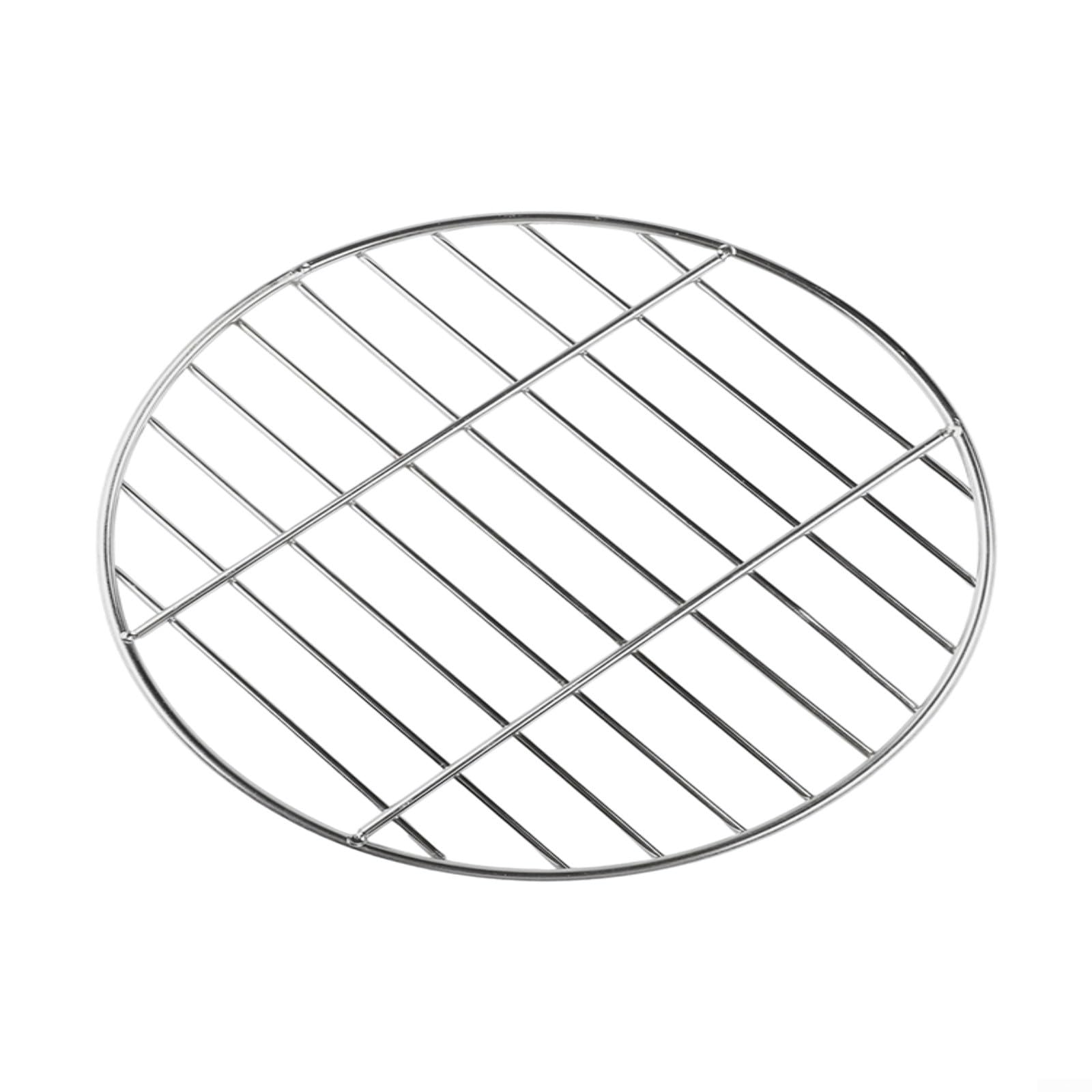 Griglia di ricambio per griglia di cottura, griglia rotonda in acciaio inox, rete per barbecue per campeggio e cucina all'aperto, diametro 30 cm/35 cm/40 cm (30 cm)