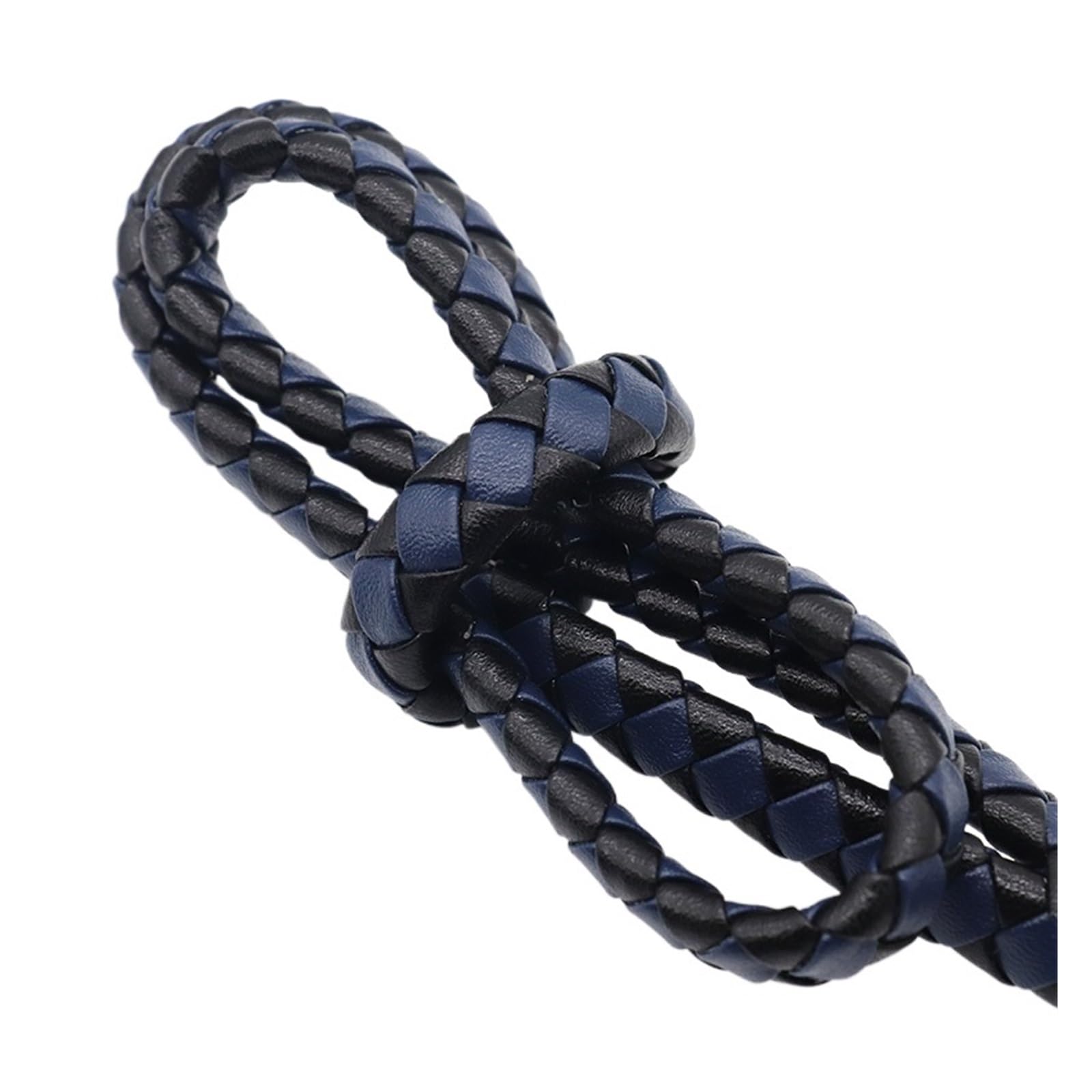 Genuine Braided Leather Cord 1 Meter Round Flat Genuine Leather Cords Vintage Cording for DIY Bracelet Jewelry Making Findings(Color 7)