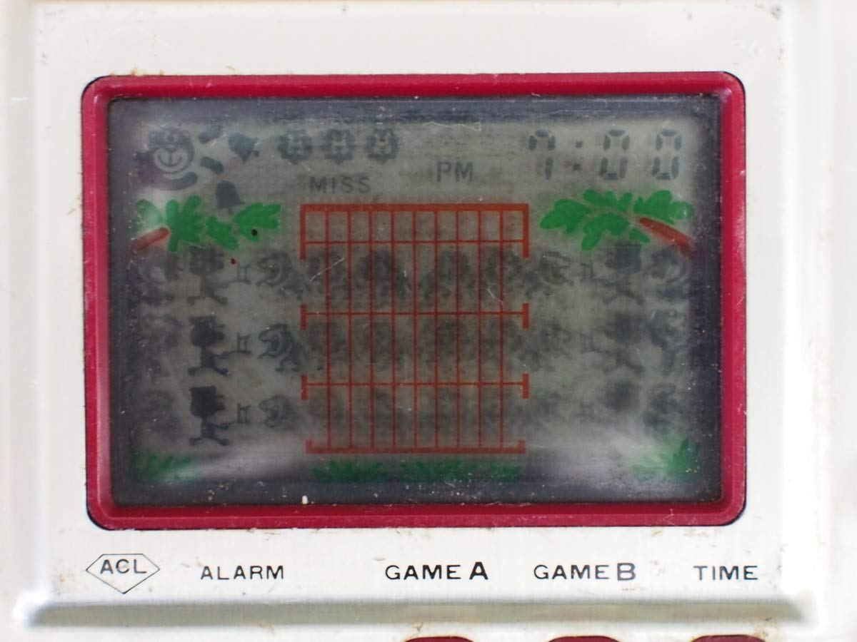 Amazon.co.jp: 超レア 当時物 LCDゲーム ゲームウォッチ Nintendo