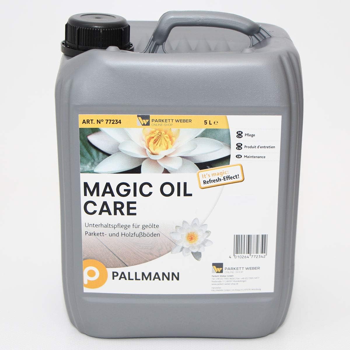 Pallmann Magic Oil Care 5 Litre parquet care
