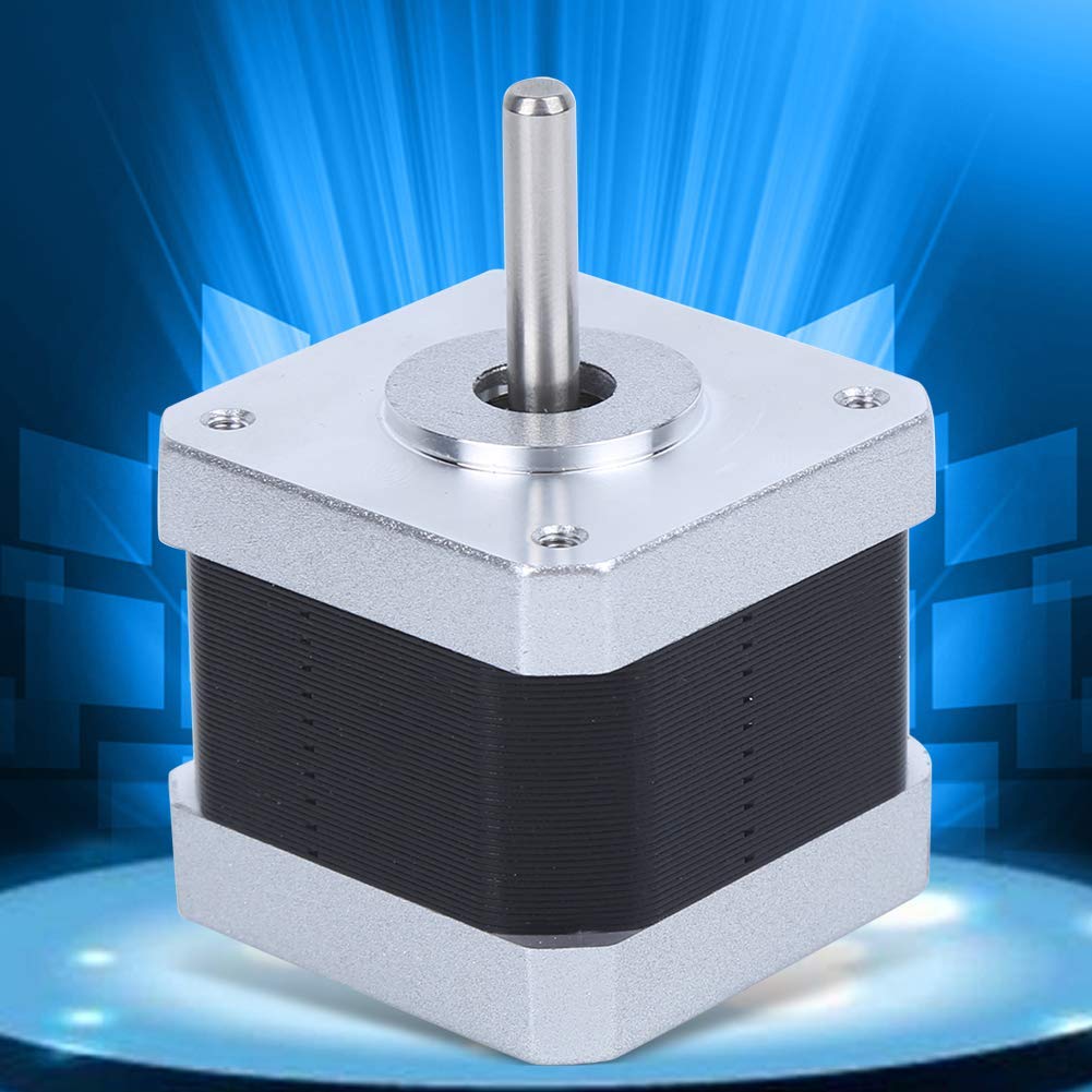 Moteur Pas à Pas Nema17 17HS4401 avec Câble 4 Broches pour Imprimante 3D et CNC Moteur Professionnel pour Axes XYZ