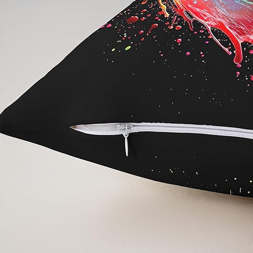 Miniatura 6 de Fundas de cojín de panal de abeja, fundas de cojín geométricas modernas con temática hexagonal de 18 x 18 pulgadas, juego de 2 fundas de almohada