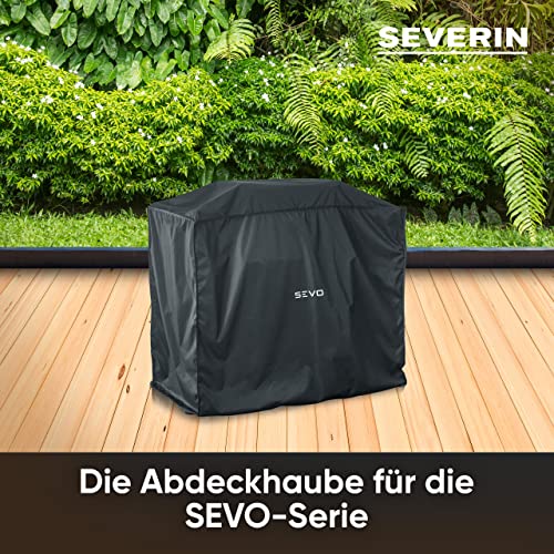 SEVERIN Grillabdeckung SEVO GTS für SEVERIN SEVO (SMART CONTROL) GTS & Gusseisen-Rost für SEVERIN SEVO (SMART CONTROL)