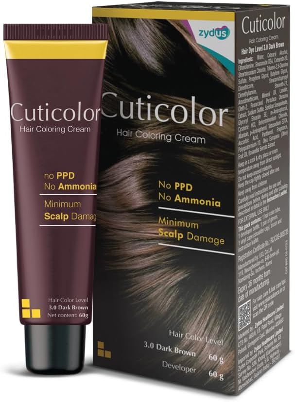 Cuticolor Permanent Hair Color