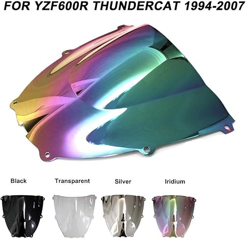 Miniatura 2 de Motorcycle Windshield Motorcycle Windscreen Windshield Screws Bolts Accessories Compatible with YZF-600R YZF 600R Thundercat 1996-2007 Iridium