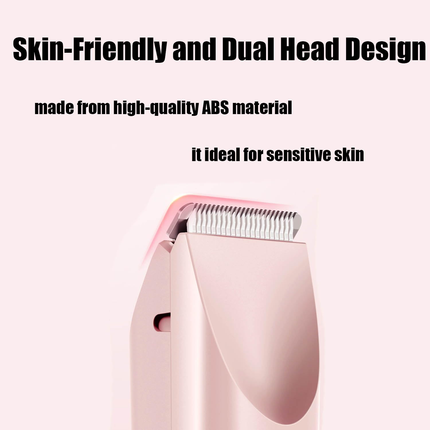 Amazon | シェーバー、デュアルヘッドビキニトリマー女性 2-in-1 電気