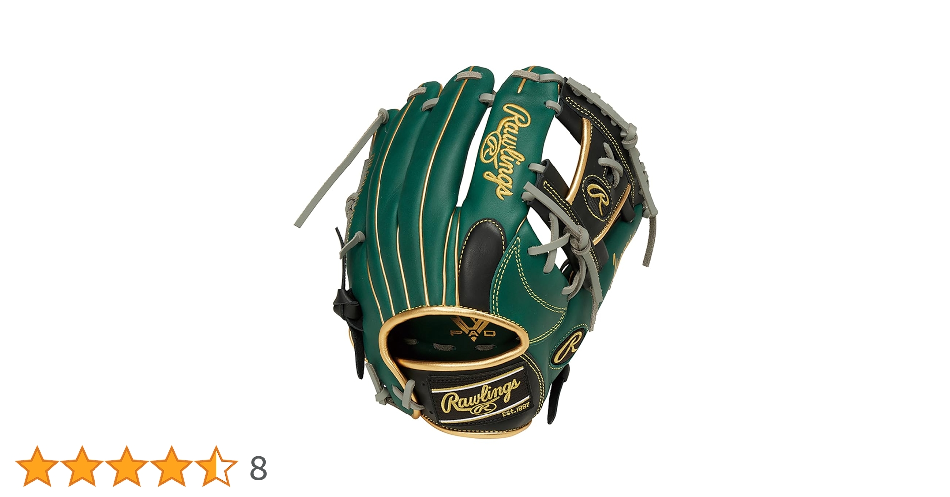 Rawlings 軟式グローブ 黒/緑 Rawlings 軟式グローブ 黒/緑 Rawlings