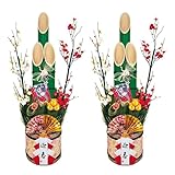 NEW 120cm迎春門松 2個セット ※他商品と同梱不可 3002 お正月 デコレーション 飾り 門松 角松 飾り 装飾 迎春