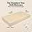 KeaBabies 2-Pack Organic Crib Sheets for Boys, Girls - 52x28 Fitted Crib Mattress Sheet Neutral, Breathable Jersey Cotton Cover for Baby Bed, Toddler Mattress, Soft & Cute Prints (Khaki)