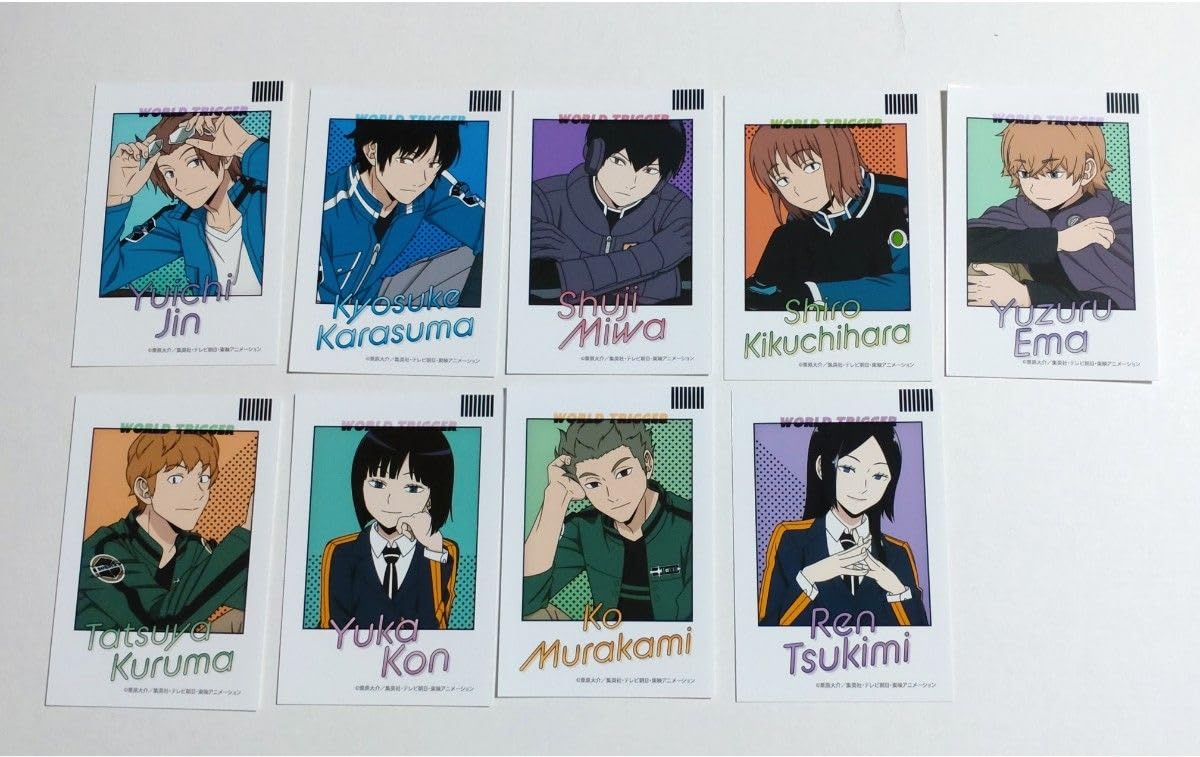 Amazon.co.jp: ワールドトリガー ワートリ ミニブロマイド 迅 烏丸