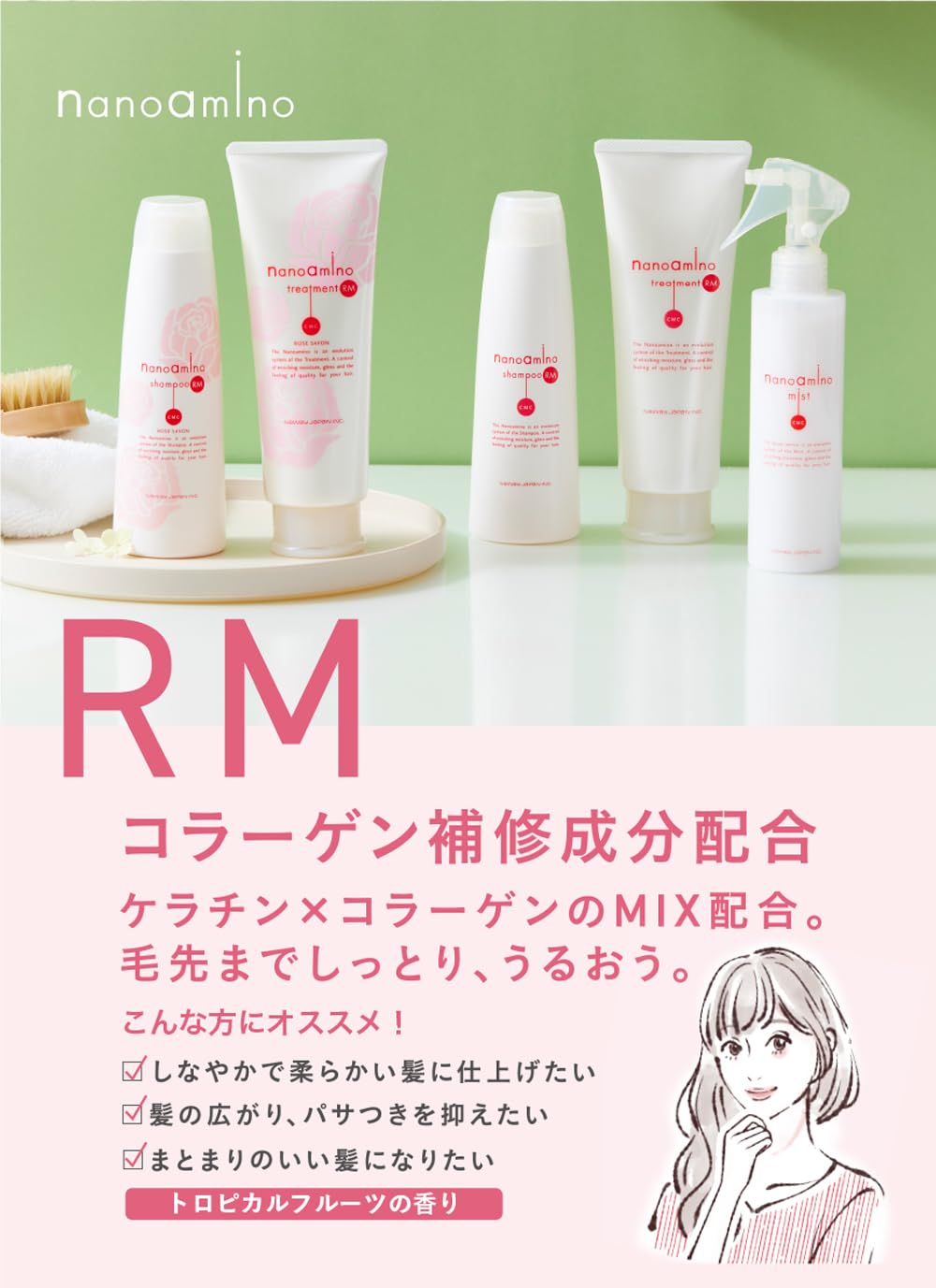 Amazon.co.jp: NANOAMINO ナノアミノ サロンシャンプー 美容室専売品